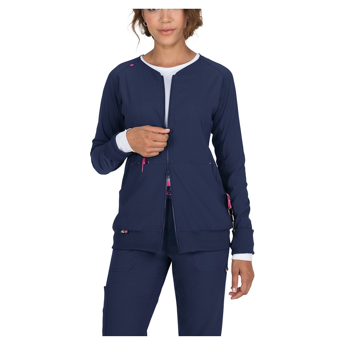 445 Koi Lite Clarity Ribbed Panel Scrub Jackets