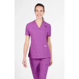 *FINAL SALE M T8010 The DeeDee - Ridiculously Soft Mentality by MOBB - V-neck Top With Three Pockets