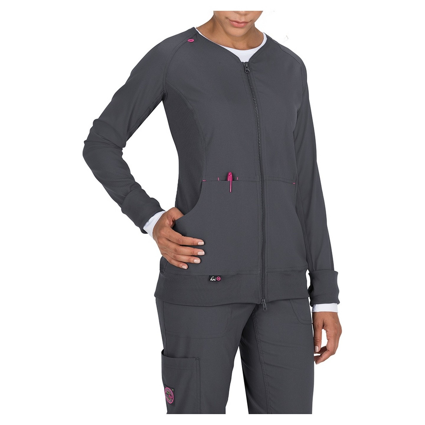 445 Koi Lite Clarity Ribbed Panel Scrub Jackets