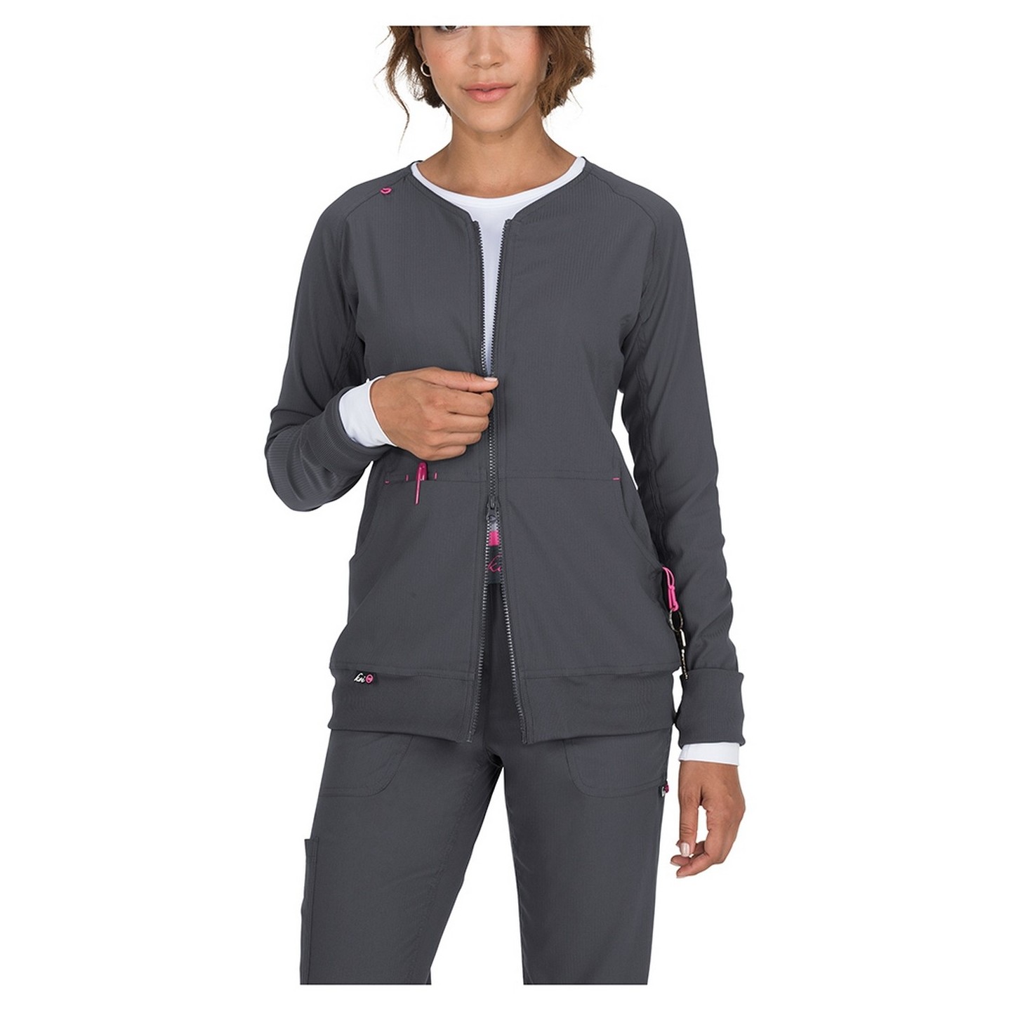 445 Koi Lite Clarity Ribbed Panel Scrub Jackets