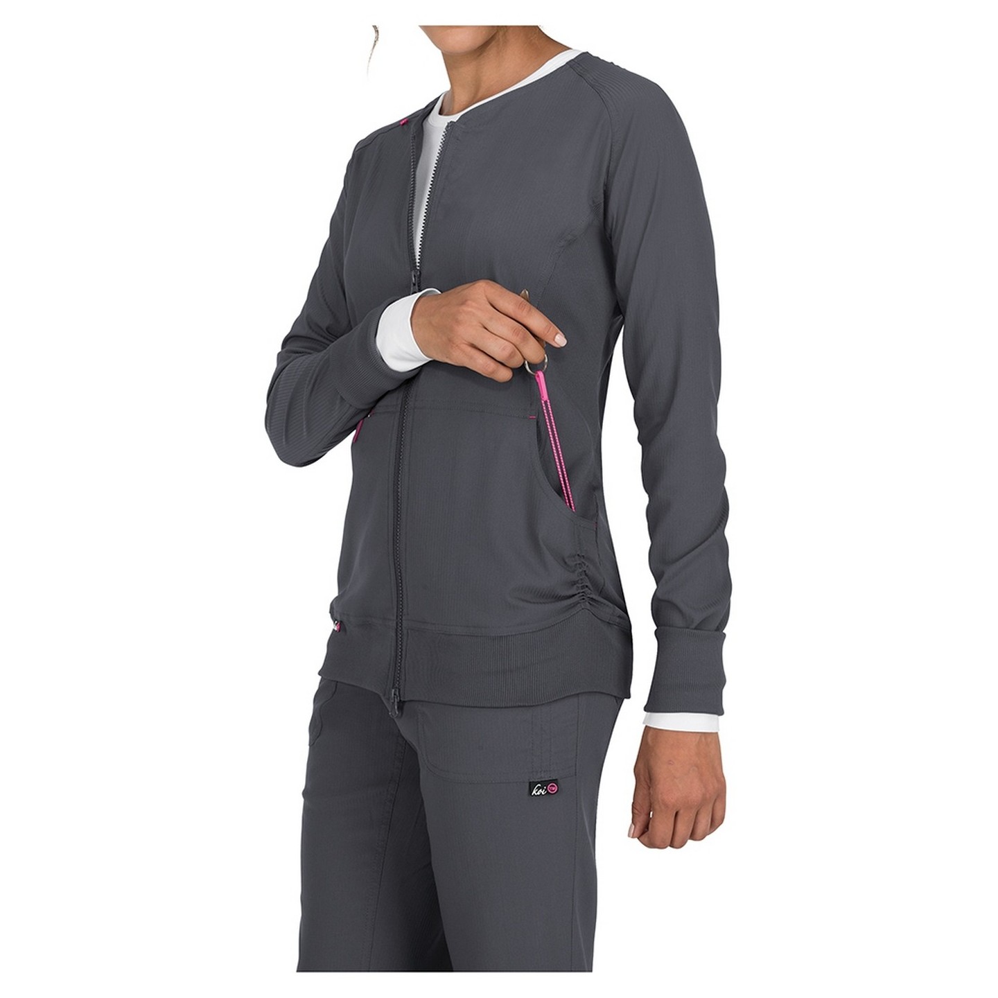 445 Koi Lite Clarity Ribbed Panel Scrub Jackets