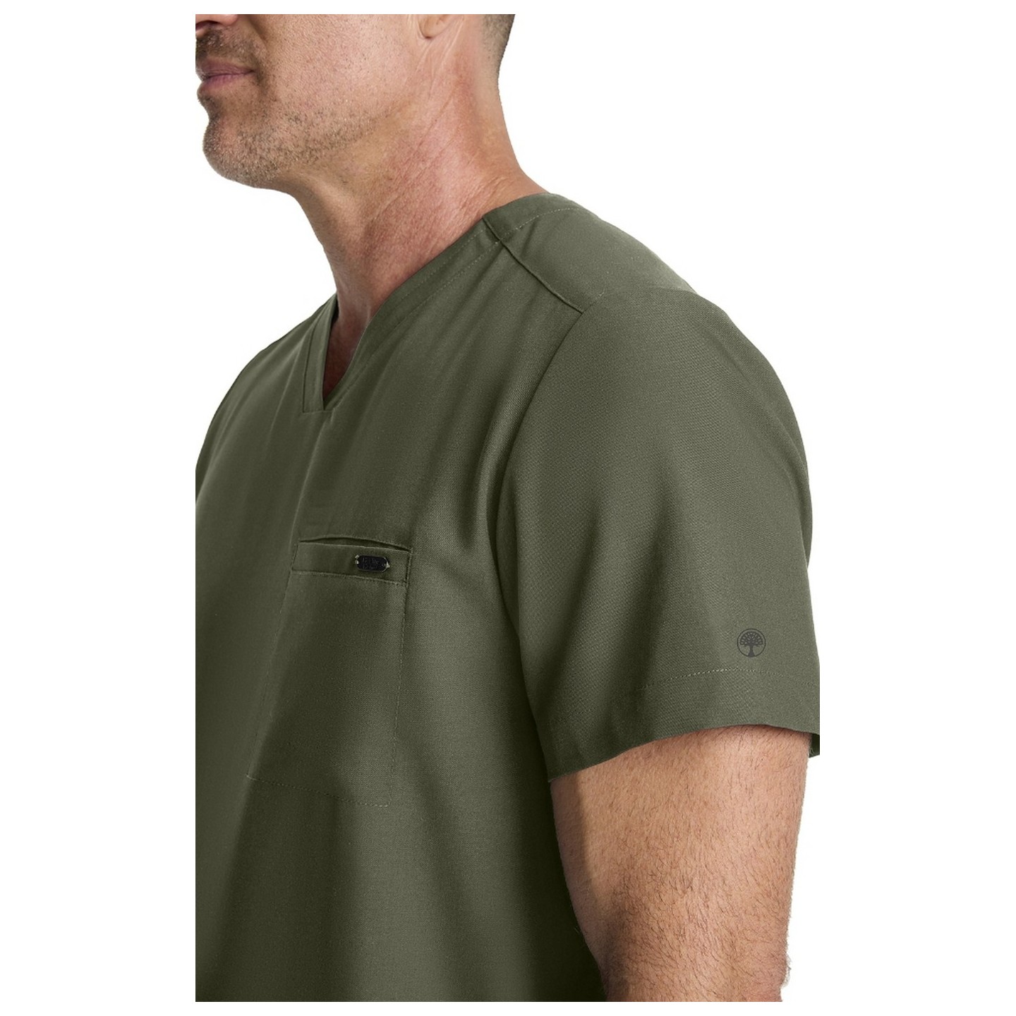 HH758 Quest Haut à Col en V avec 1 Poche pour Homme par Healing Hands