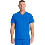 HH758 Quest Men's 1-Pocket V-Neck Scrub Top by Healing Hands