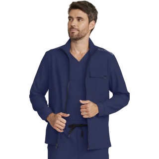 HH361 Quest Men's Austin Zip Front Utility Jacket by Healing Hands