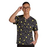 S650PR Confident Men's Print Top from SmileyWorld by koi