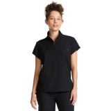HH752 Quest Bella Partial Zip Stand Collar Scrub Top by Healing Hands