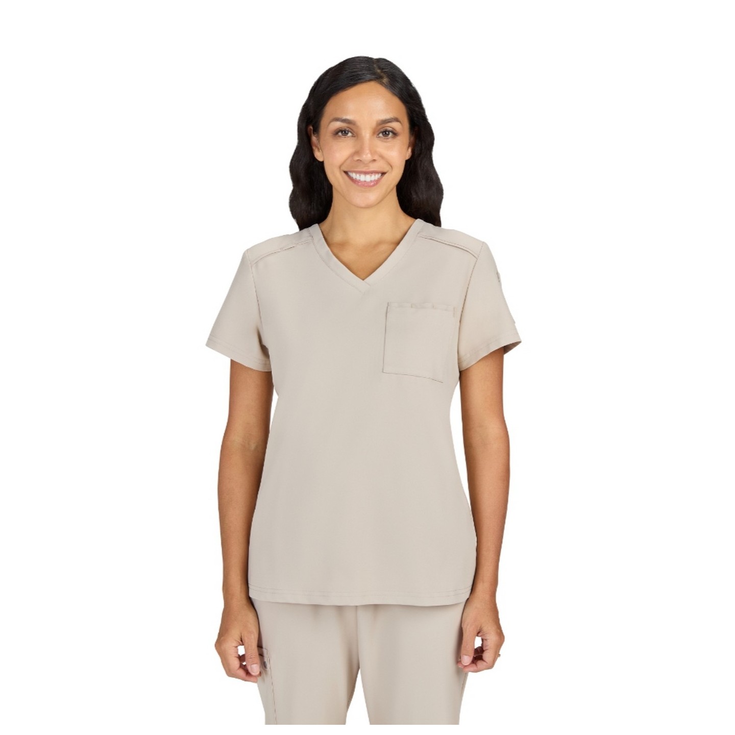 C100 Cureology Aura Modern V-Neck Top by koi