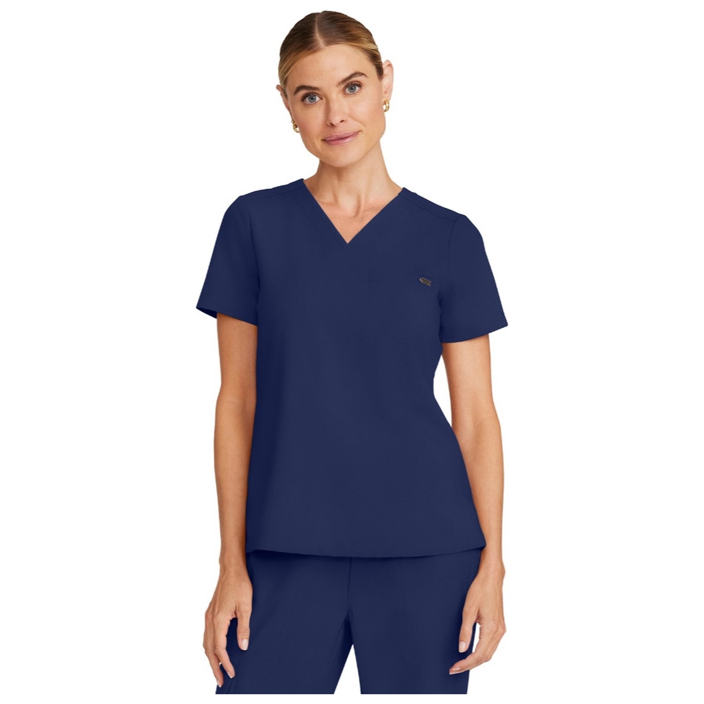 HH755 Quest Billie Tuck-in V-Neck Scrub Top by Healing Hands
