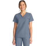 HH755 Quest Billie Tuck-in V-Neck Scrub Top by Healing Hands