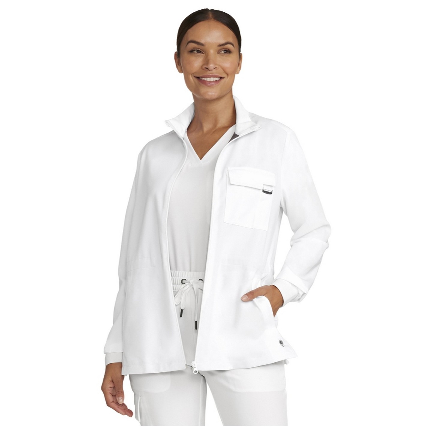 HH360 Quest Brooks Zip Front Utility Jacket by Healing Hands