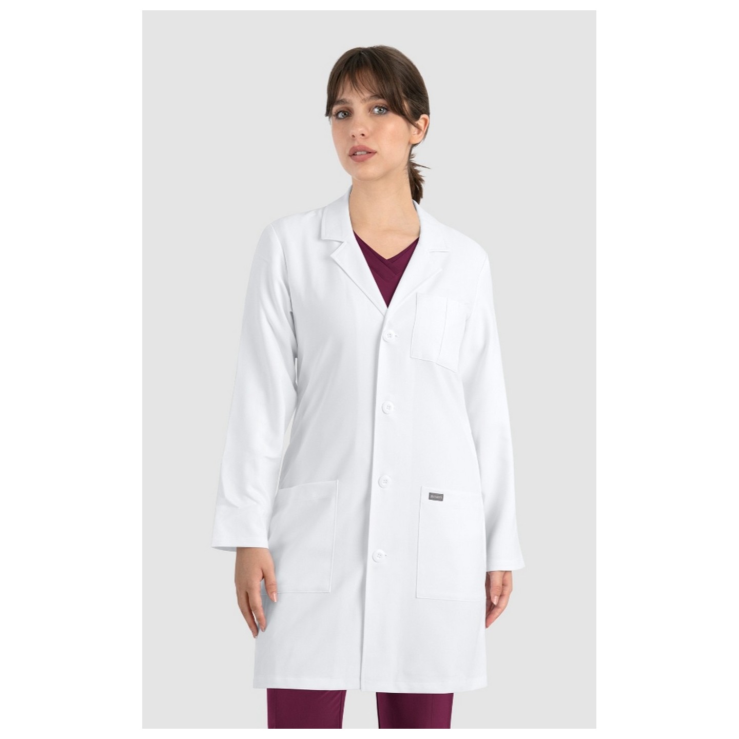 7555 Maevn Momentum Unisex Full Length Lab Coat