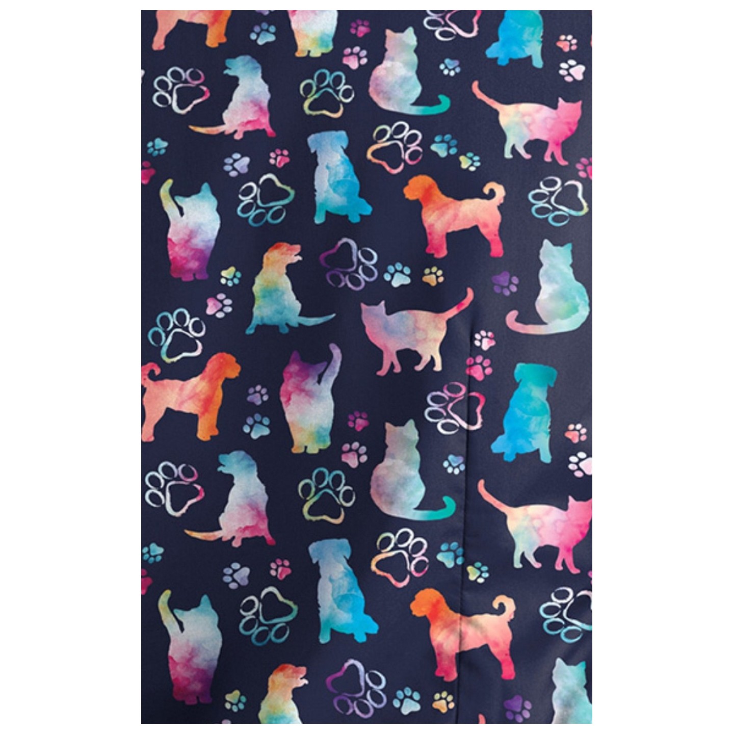 1767 Maevn V-Neck Print Top - Furr-ever Colorful