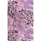 1767 Maevn V-Neck Print Top - Safari in Pink