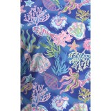 1767 Haut imprimé à encolure en V Maevn - Summer Tides