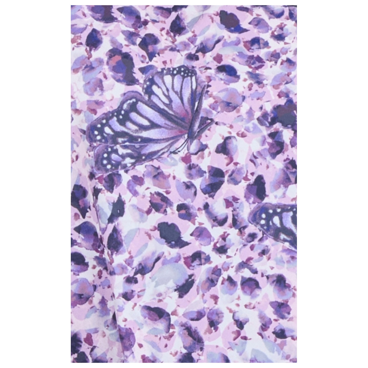 1082PR koi Lite Haut Velora Extensible Imprimer - Butterflight French Lavender