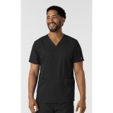 6051 Boundless Unisex V-Neck 3 Pocket Scrub Top by WINK
