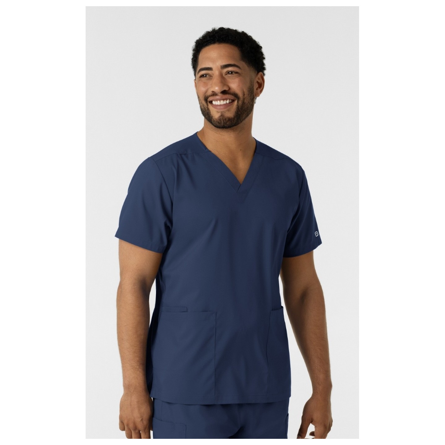 6051 Boundless Unisex V-Neck 3 Pocket Scrub Top by WINK
