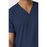 6051 Boundless Unisex V-Neck 3 Pocket Scrub Top by WINK