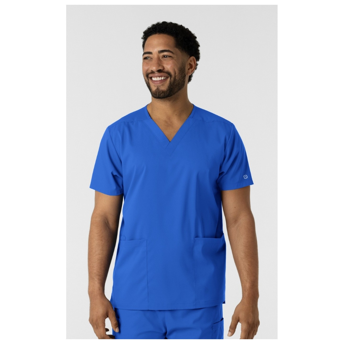 6051 Boundless Unisex V-Neck 3 Pocket Scrub Top by WINK