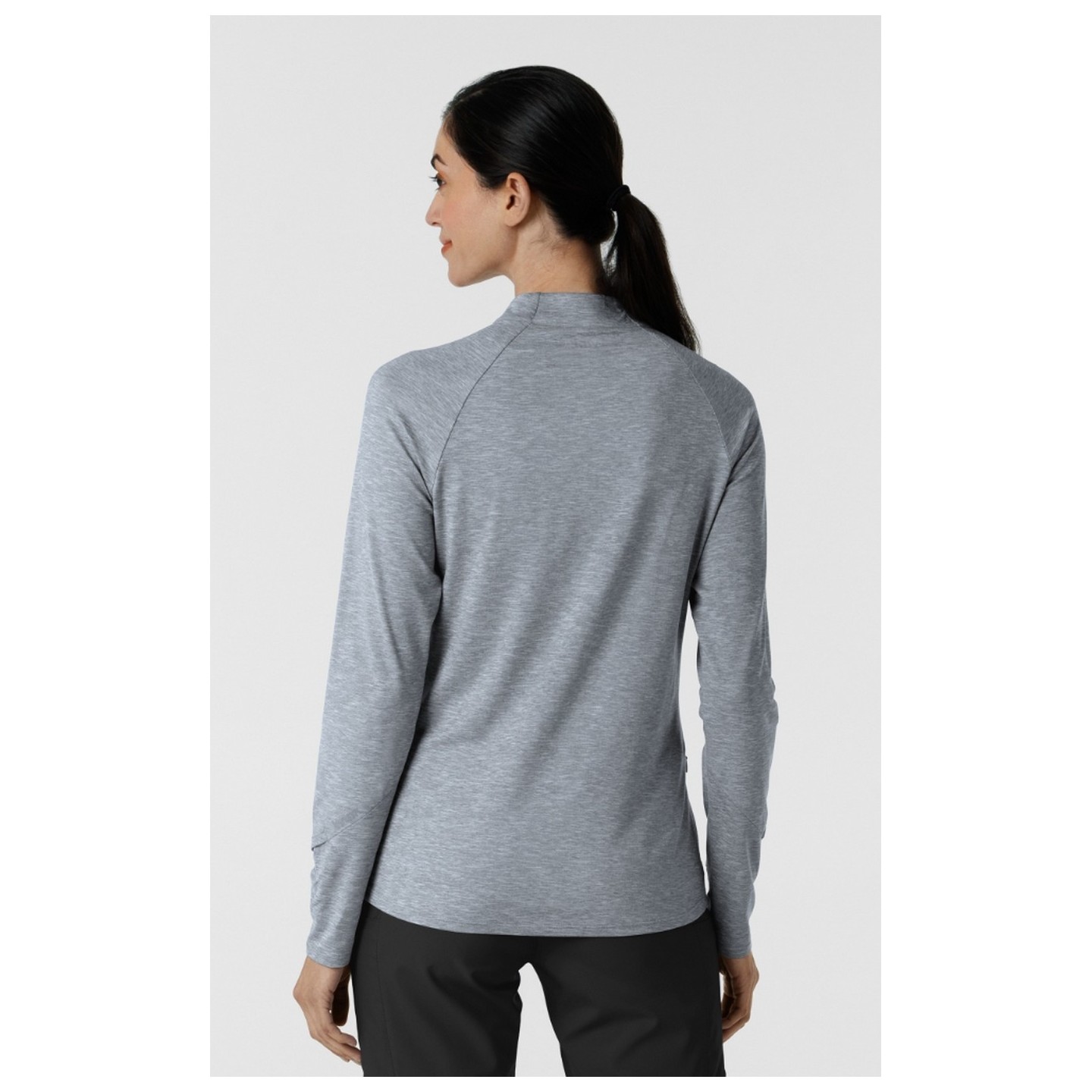 2239 Layers Quarter-Zip Long Sleeve Scrub Top by WINK
