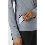 2239 Layers Quarter-Zip Long Sleeve Scrub Top by WINK