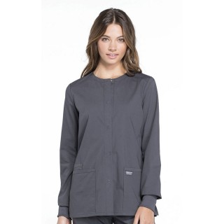 WW340 Workwear Professionals Veste d'Échauffement à Fermature de Pression avec 3 Poches par Cherokee