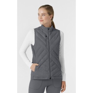 8277 Layers Gilet Bouffant Matelassé avec 6 Poches par WINK