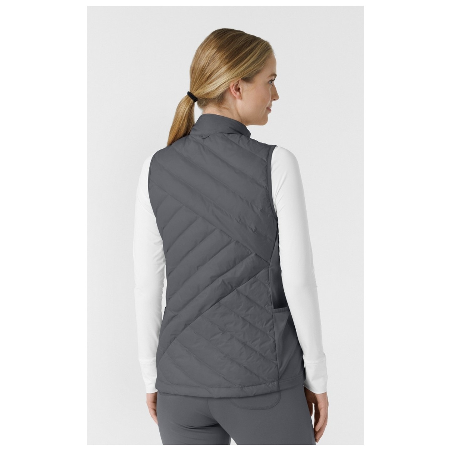 8277 Layers Gilet Bouffant Matelassé avec 6 Poches par WINK
