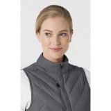 8277 Layers Quilted Puffer 6 Pocket Scrub Vest by WINK