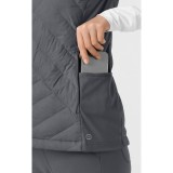 8277 Layers Quilted Puffer 6 Pocket Scrub Vest by WINK