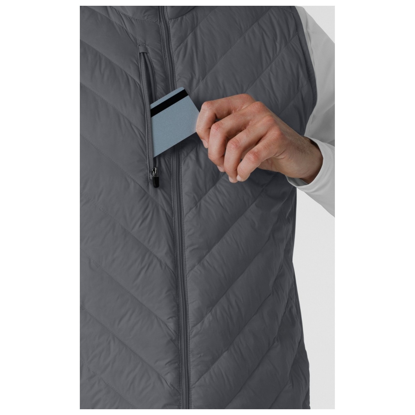 8377 Layers Men's Quilted Puffer 6 Pocket Scrub Vest by WINK