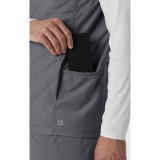 8277 Layers Gilet Bouffant Matelassé pour Hommes avec 6 Poches par WINK