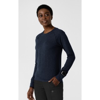 2139 Layers Long Sleeve Underscrub Top with Watch Windows by WINK
