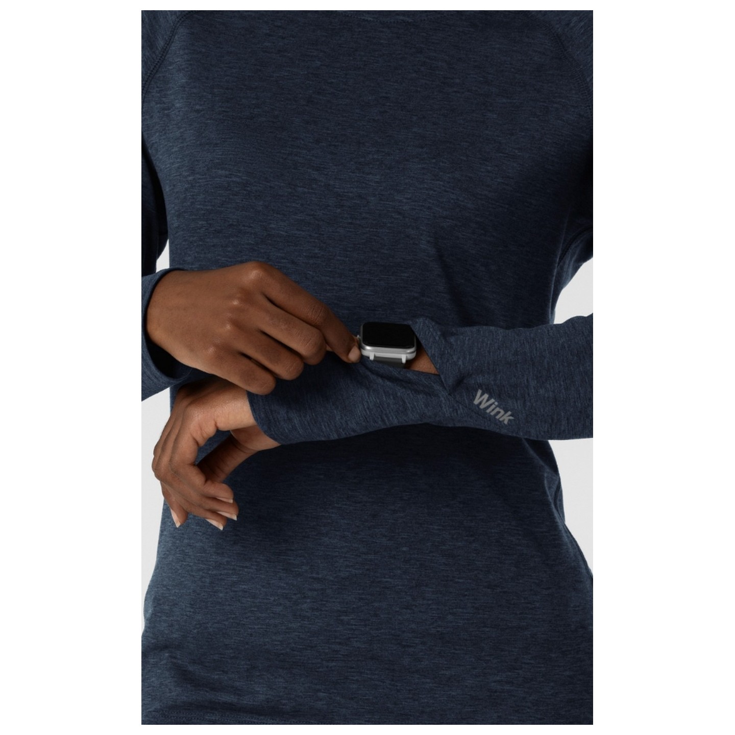 2139 Layers Haut à Manches Longues avec Fenêtres pour Montre par WINK