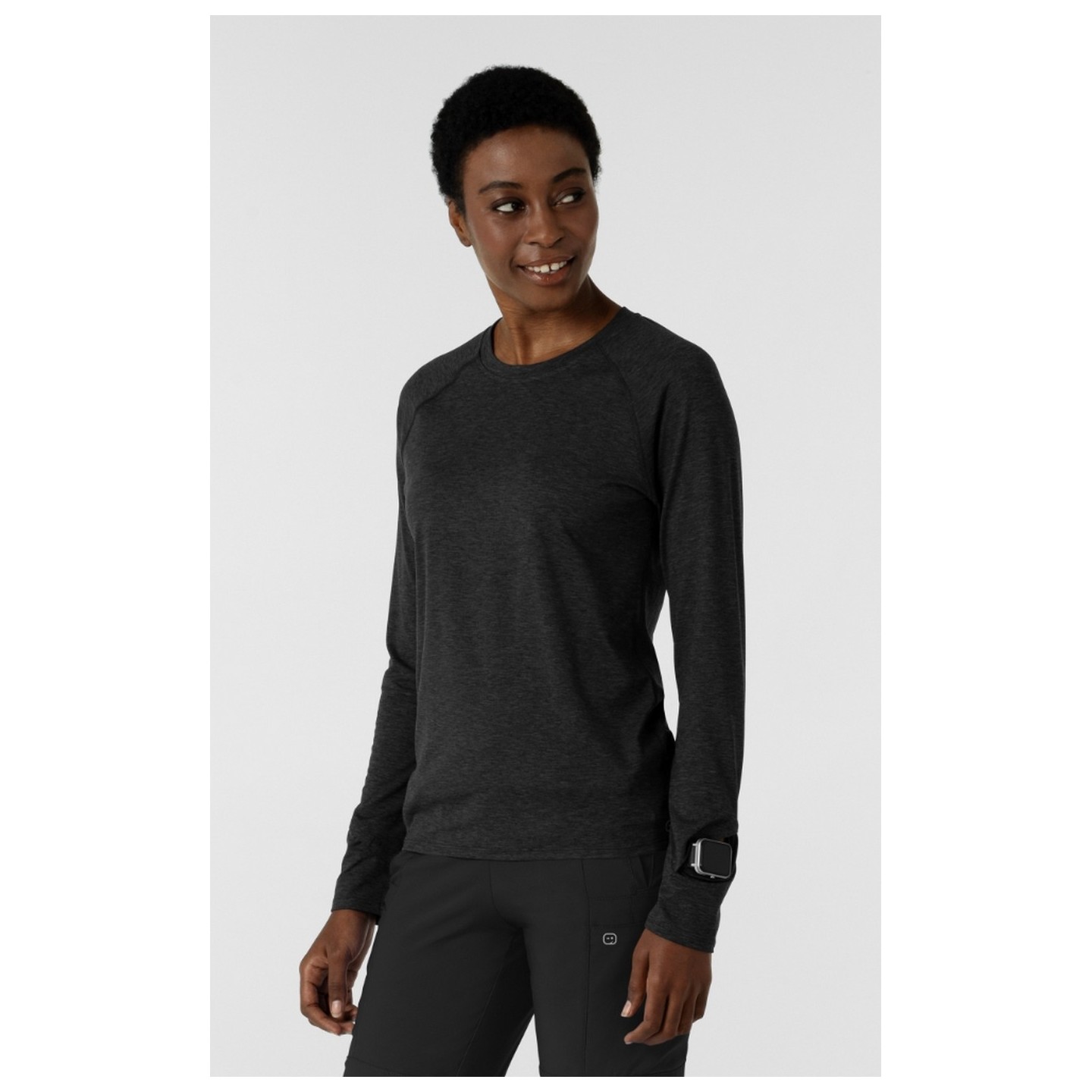 2139 Layers Haut à Manches Longues avec Fenêtres pour Montre par WINK