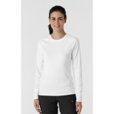 2139 Layers Long Sleeve Underscrub Top with Watch Windows by WINK