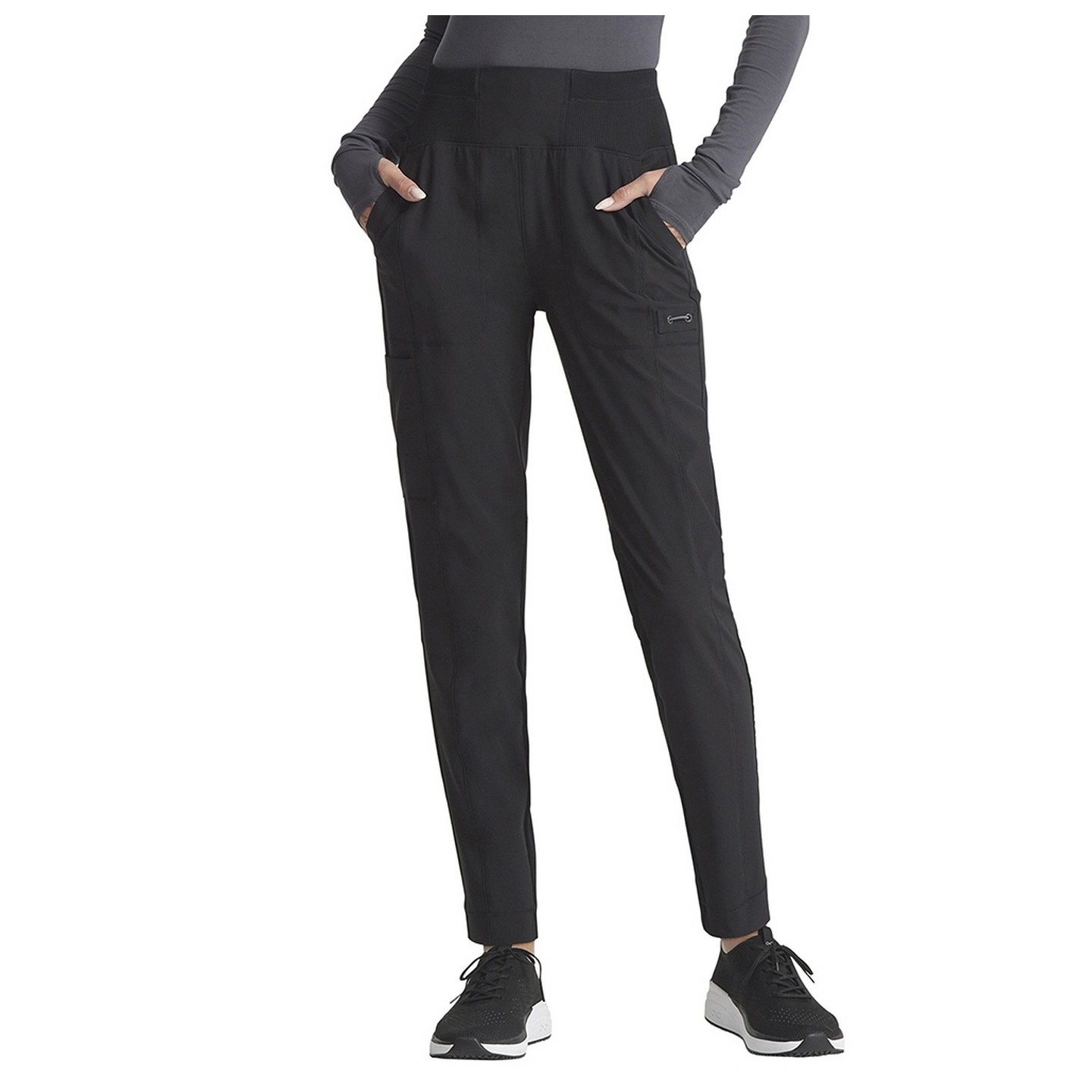 CK067A Infinity High Rise 5 Pocket Skinny Leg Pant by Cherokee