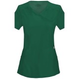 Top Mock Wrap - Cherokee Infinity - Antimicrobien