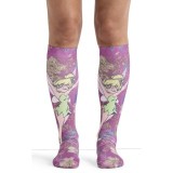 Comfort Support Tooniforms High Compression Print Socks - Moonlit Path