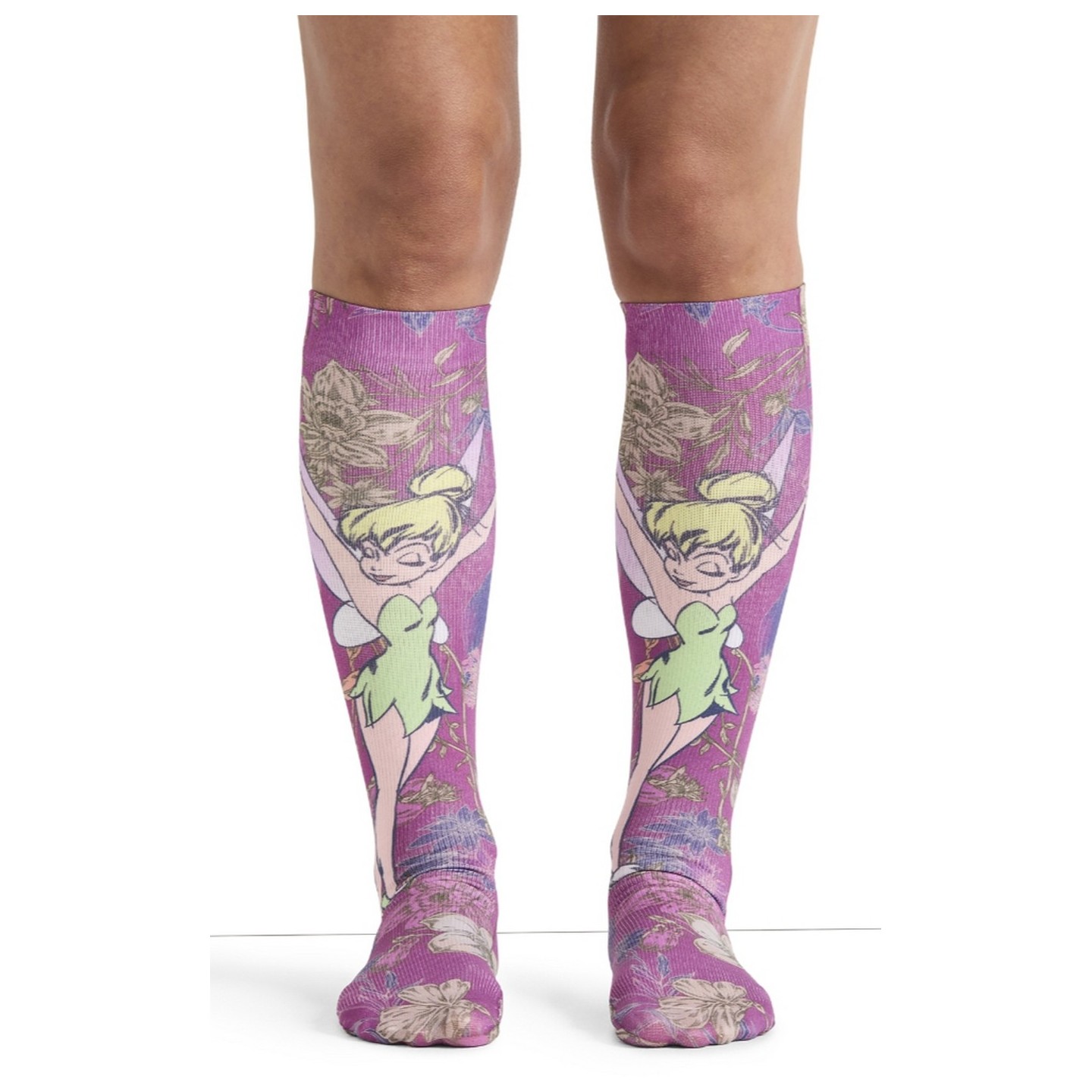 Comfort Support Tooniforms Chausettes Haut Compression Imprimer - Moonlit Path