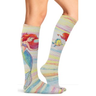 Comfort Support Tooniforms High Compression Print Socks - Ariel World