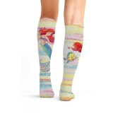 Comfort Support Tooniforms High Compression Print Socks - Ariel World