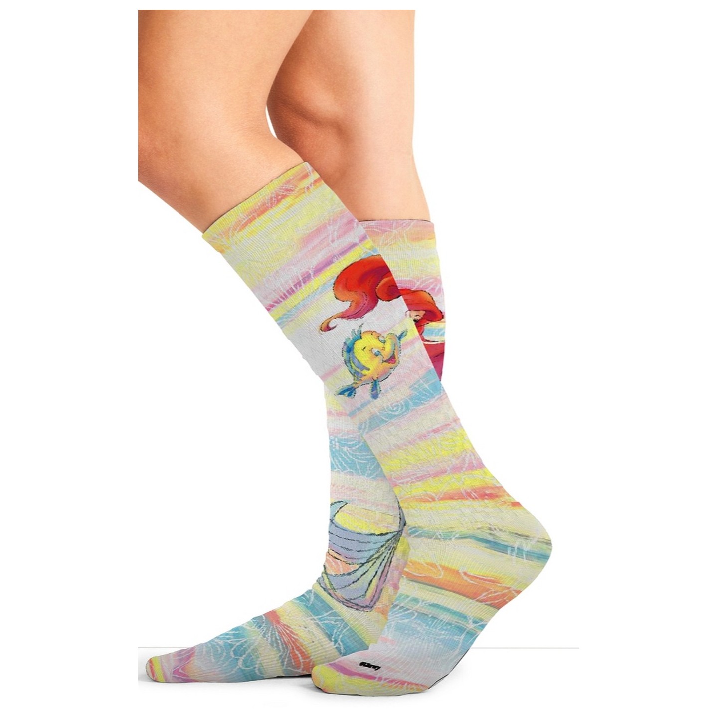 Comfort Support Tooniforms High Compression Print Socks - Ariel World