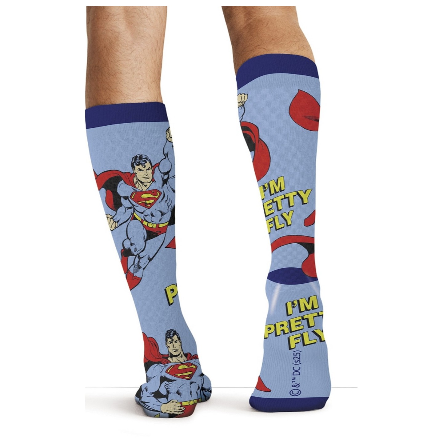 Men's Tooniforms Print Support Graduated Compression Socks by Cherokee Uniforms - Up In The Sky