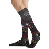 Tooniforms Print Support Chaussettes pour Hommes Compression Graduée par Cherokee Uniforms - Neon Feet