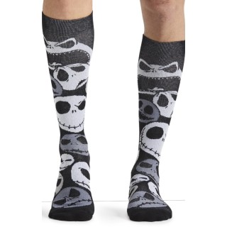 Men's Tooniforms Print Support Graduated Compression Socks by Cherokee Uniforms - Face Of Fear