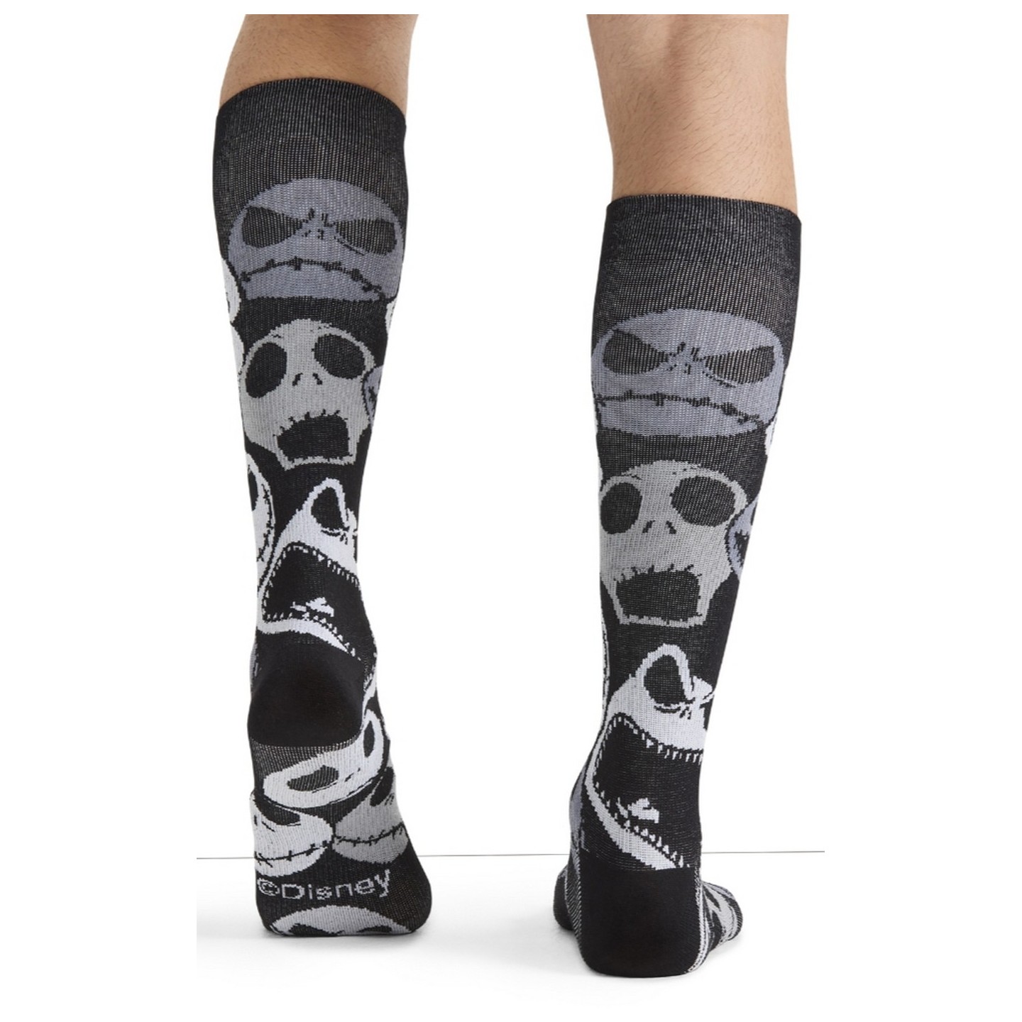 Men's Tooniforms Print Support Graduated Compression Socks by Cherokee Uniforms - Face Of Fear