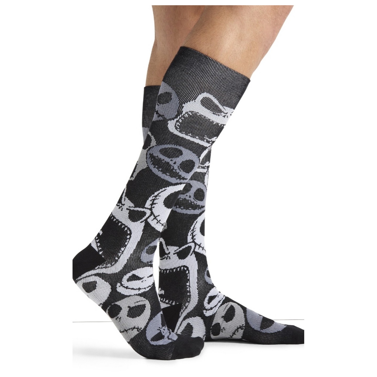 Tooniforms Print Support Chaussettes pour Hommes Compression Graduée par Cherokee Uniforms - Face Of Fear