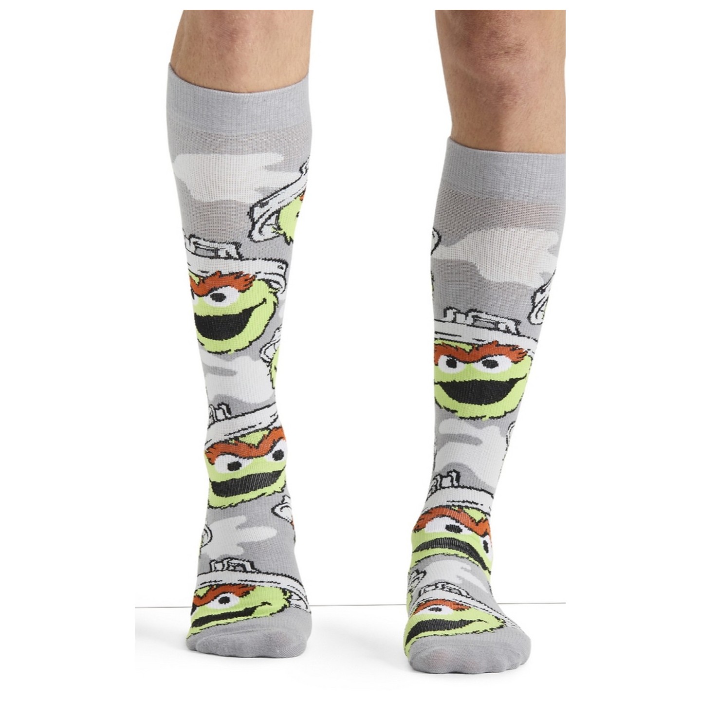 Tooniforms Print Support Chaussettes pour Hommes Compression Graduée par Cherokee Uniforms - Grouchy Feet
