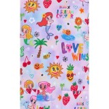 1136PRA Artist Series Momi 2 Pocket Print Top by koi - Liddle Mermaids